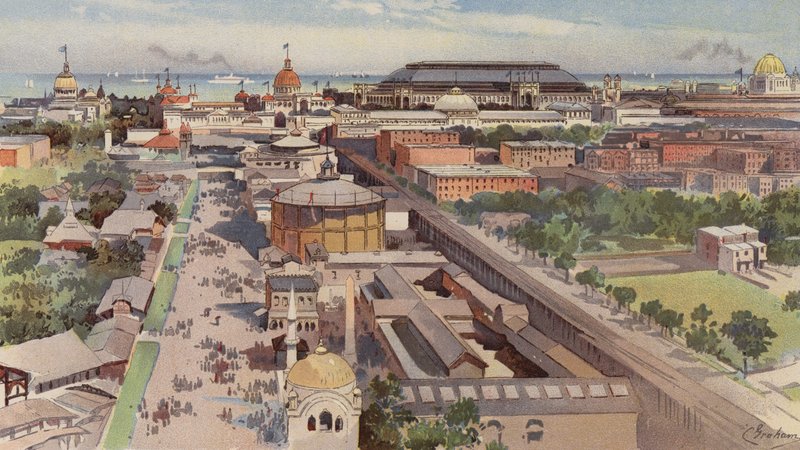 Vue depuis la Grande Roue - American School