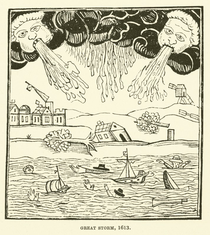 Grande tempête, 1613 - English School