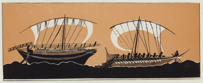 Navires grecs - English School