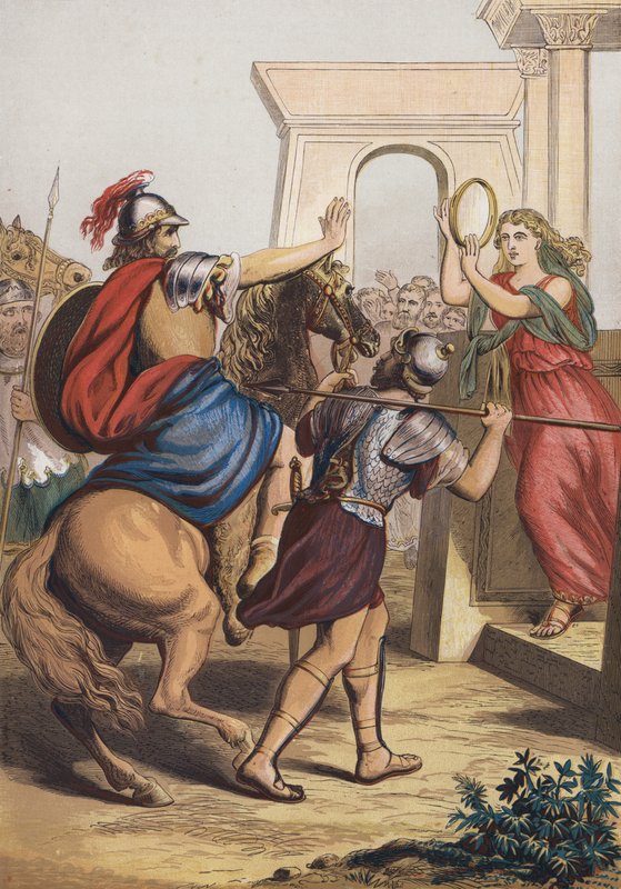 Jephthé rencontrant sa fille - English School