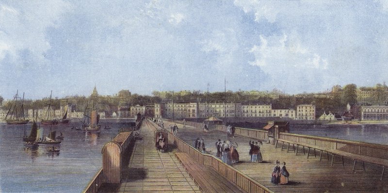 Ryde depuis la jetée - English School