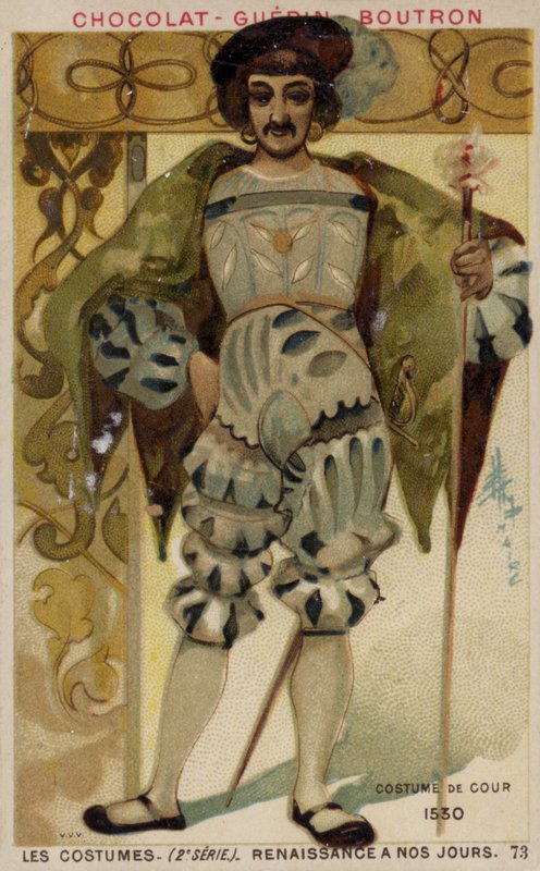 Robe de cour, 1530 - French School