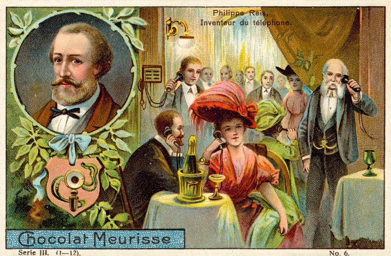 Johann Philipp Reis, inventeur allemand du téléphone - French School