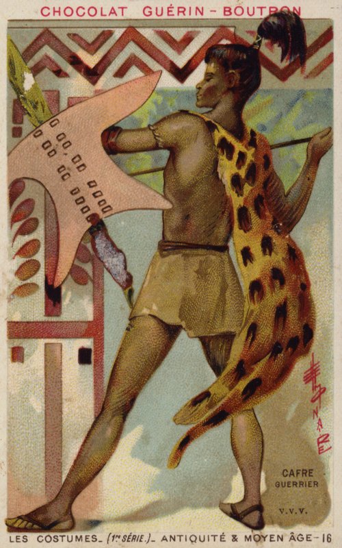 Guerrier kaffir - French School