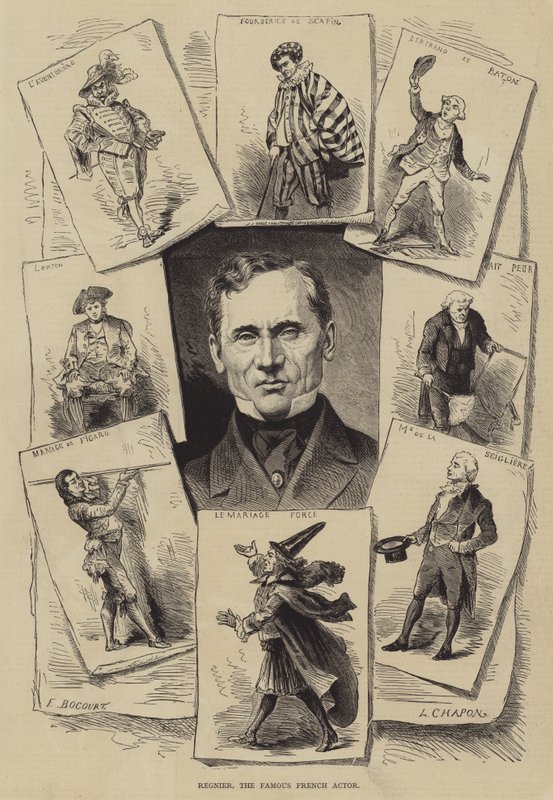 Regnier, le célèbre acteur français - French School