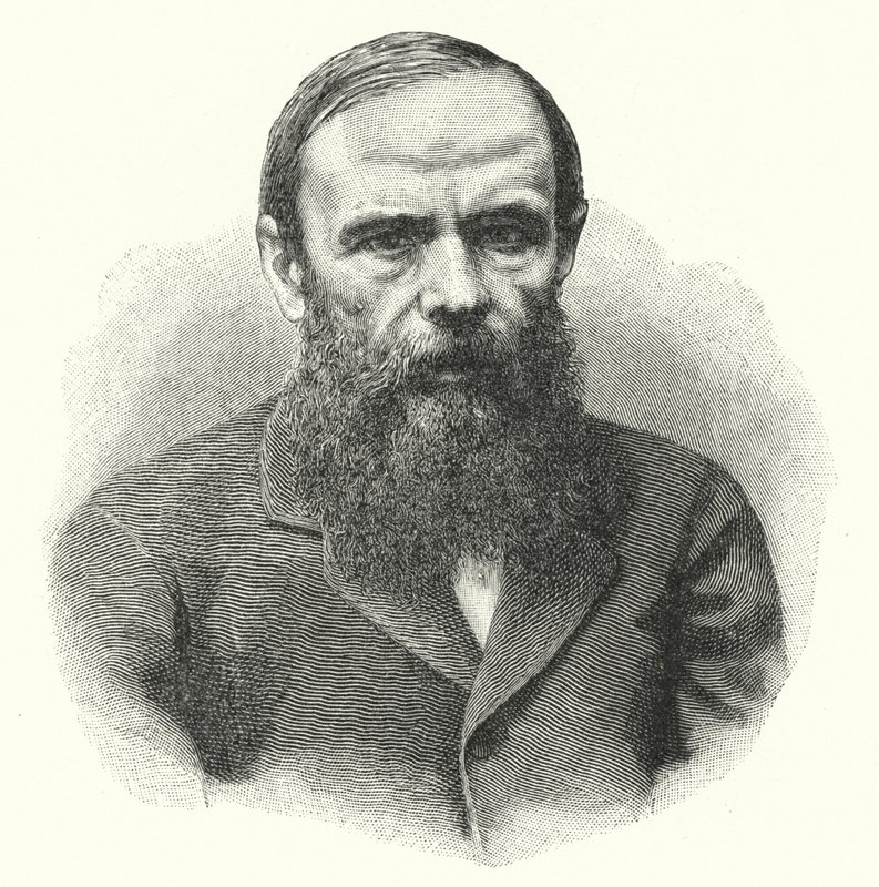 Fiodor Dostoïevski, romancier russe - German School
