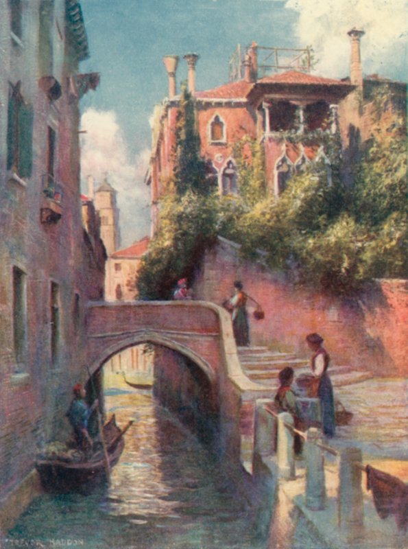 Arrière du Palazzo Dario - A. Trevor Haddon