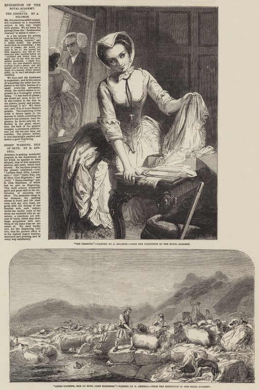Exposition de la Royal Academy - Abraham Solomon