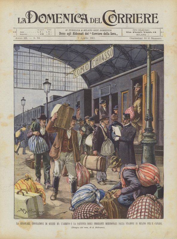 La singulière émigration de ces jours-ci, l