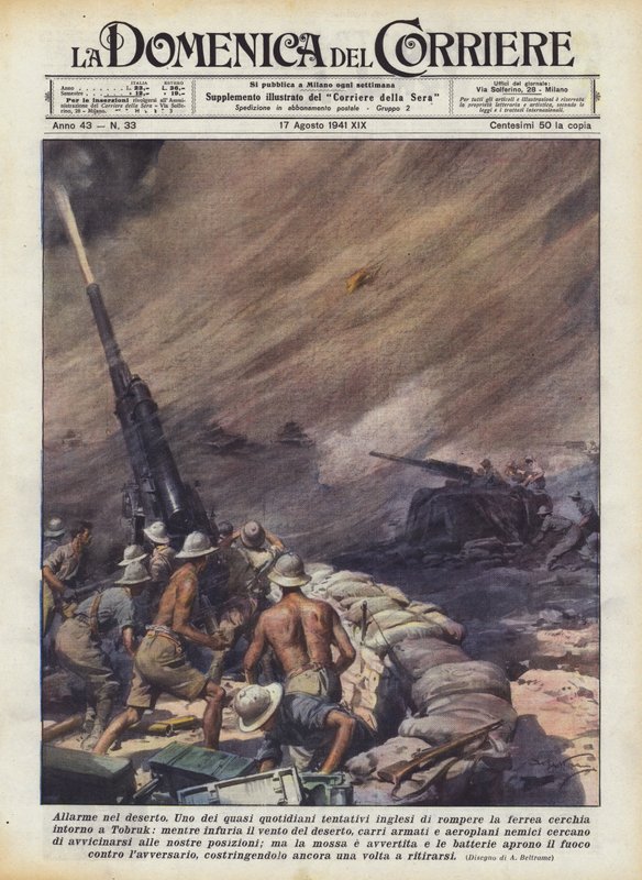 Alerte dans le désert - Achille Beltrame