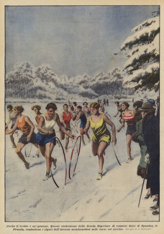 Même le froid est une opinion - Achille Beltrame