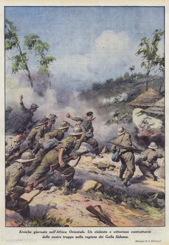 Journées héroïques en Afrique orientale - Achille Beltrame