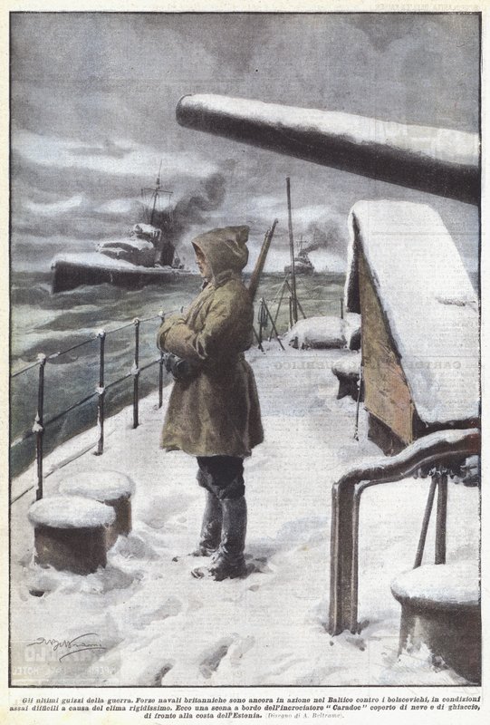 Les derniers éclats de la guerre - Achille Beltrame
