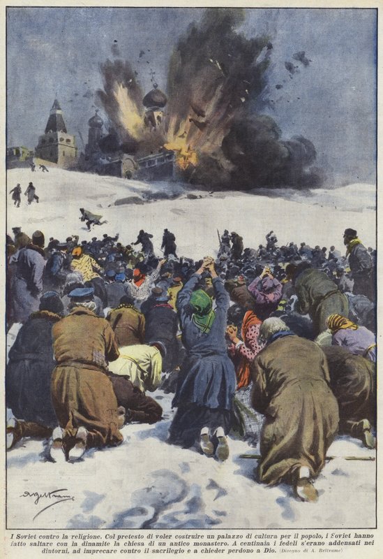 Les Soviétiques contre la religion - Achille Beltrame