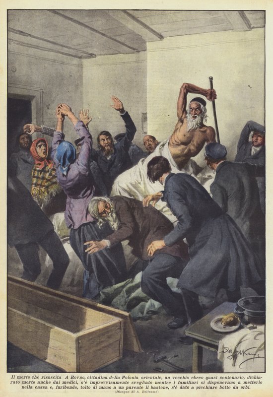 Le mort qui ressuscite - Achille Beltrame