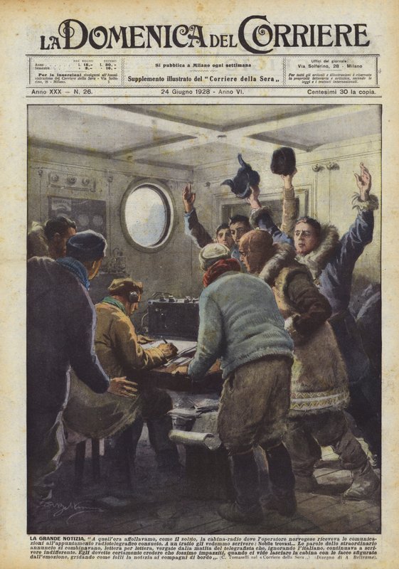 La Grande Nouvelle - Achille Beltrame