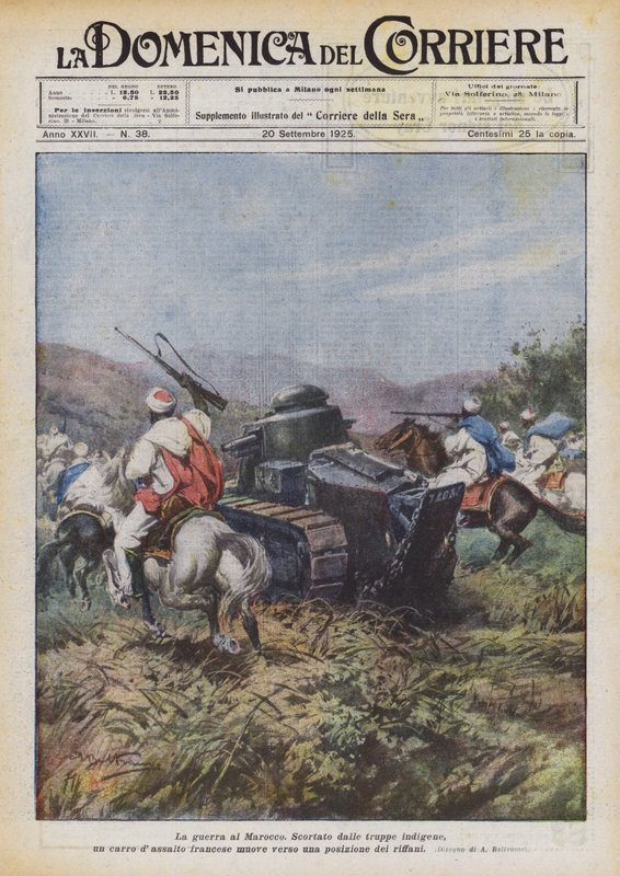 La guerre au Maroc - Achille Beltrame