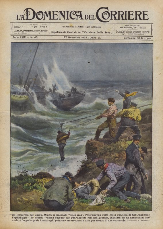 La téléphérique qui sauve - Achille Beltrame