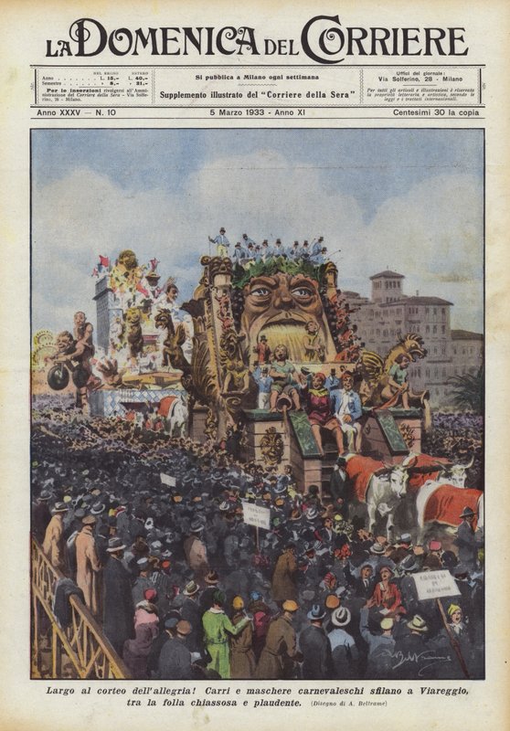 Place au cortège de la joie! - Achille Beltrame