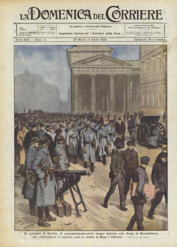 Les journées de Berlin - Achille Beltrame