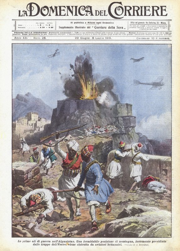 Les premières ailes de guerre en Afghanistan - Achille Beltrame