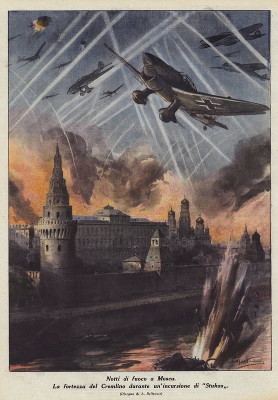 Nuits de feu à Moscou - Achille Beltrame