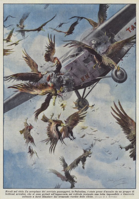 Rivaux dans le ciel - Achille Beltrame