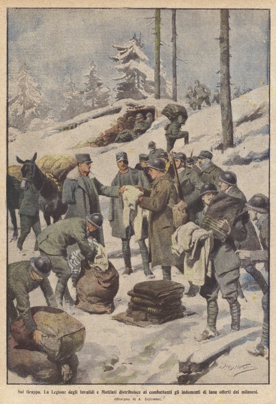 Sur le Grappa - Achille Beltrame