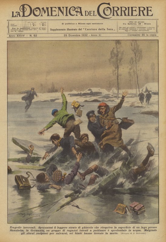 Tragédies hivernales - Achille Beltrame