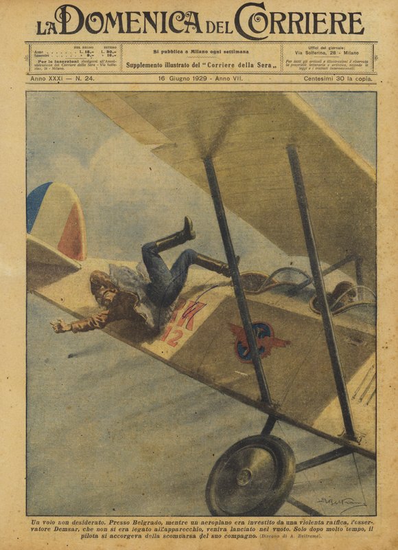 Un vol non désiré - Achille Beltrame