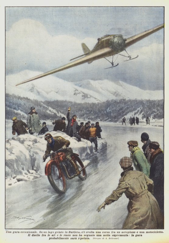 Une course exceptionnelle - Achille Beltrame