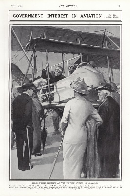 Colonel J A B Seely, secrétaire d