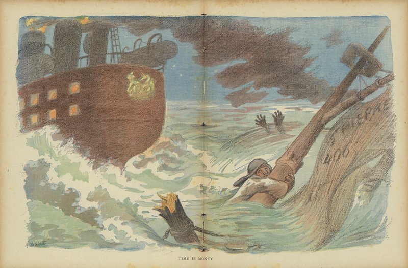 Illustration pour Le Rire - Adolphe Leon Willette