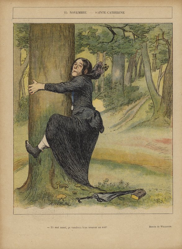 Illustration pour Le Rire - Adolphe Leon Willette