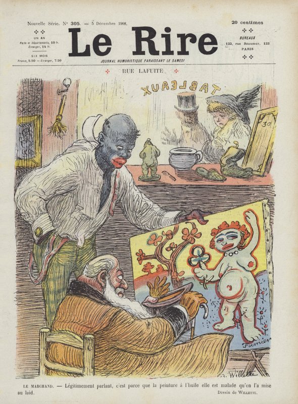 Illustration pour Le Rire - Adolphe Leon Willette