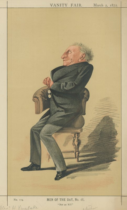 M. Alexander William Kinglake - Adriano Cecioni