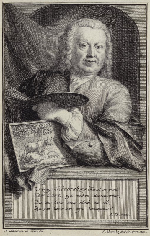 Portrait de Jan van Gool - Aert Schouman