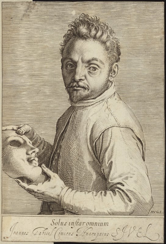 Portrait de Giovanni Gabrielli - Agostino Carracci