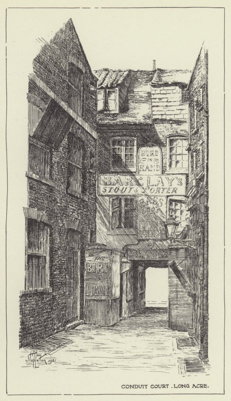 Conduit Court, Long Acre - Alan Stapleton