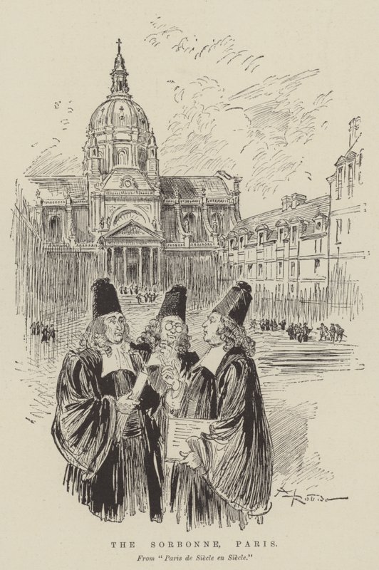 La Sorbonne, Paris - Albert Robida