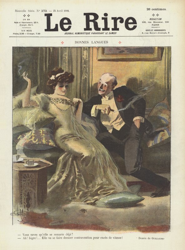 Illustration pour Le Rire - Albert Guillaume