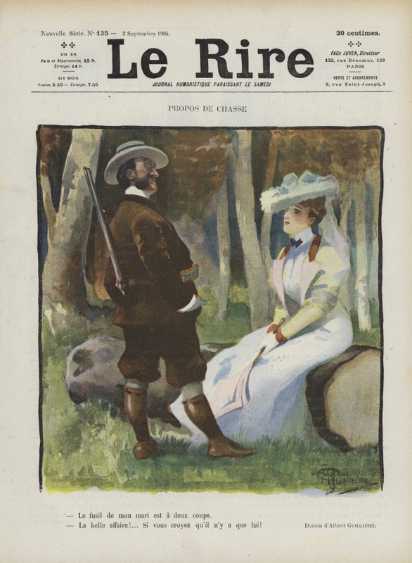 Illustration pour Le Rire - Albert Guillaume