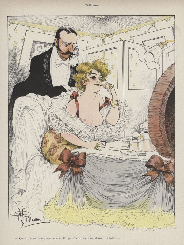 Théâtreuse - Albert Guillaume