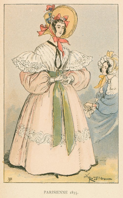 Parisienne, 1835 - Albert Robida