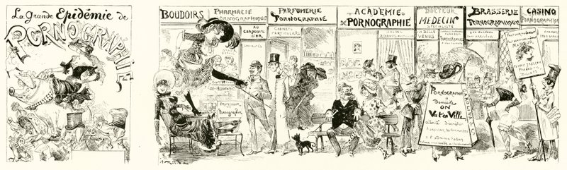 La Grande Épidémie de Pornographie - Albert Robida