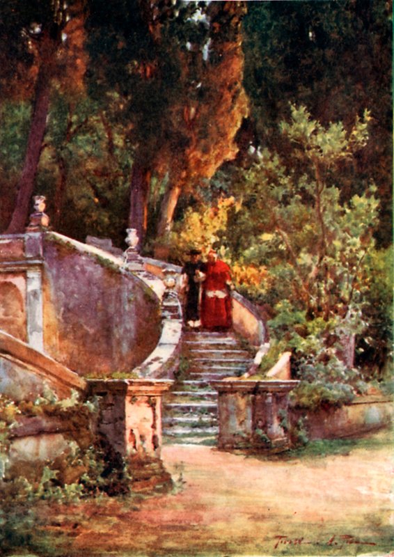 Un Cardinal à la Villa d