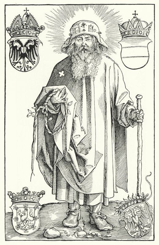 Saint Coloman - Albrecht (after) Durer or Duerer
