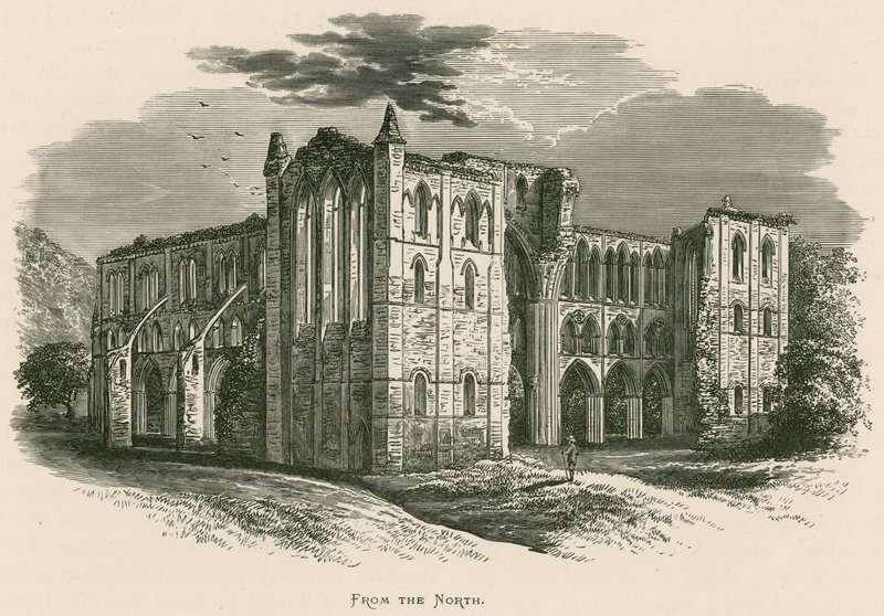 Abbaye de Rievaulx, Vue du Nord - Alexander Francis Lydon