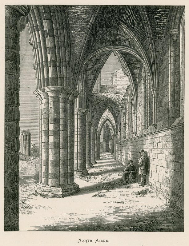 Abbaye de Whitby, Nef nord - Alexander Francis Lydon