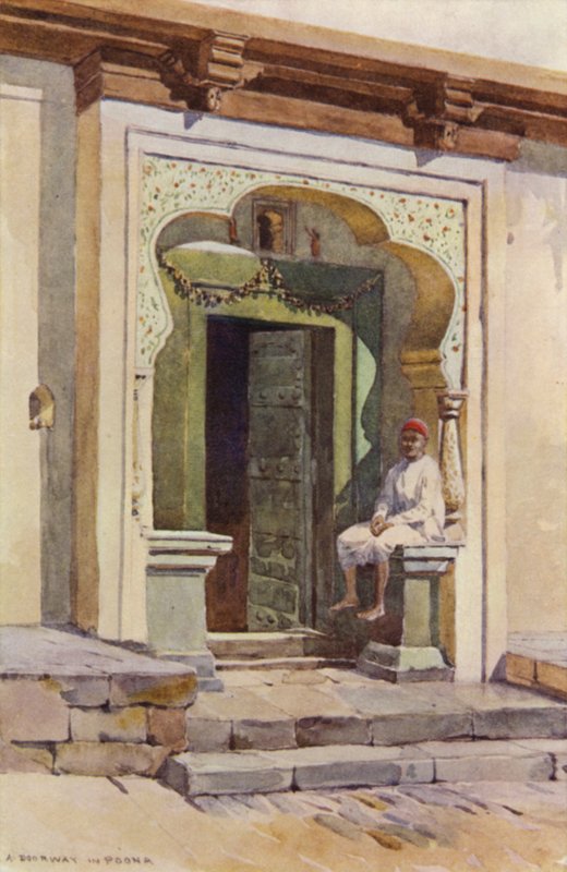 Une Porte, Poona - Alexander Henry Hallam Murray